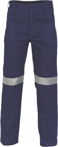 Cotton Drill Pants With 3M R/Tape - kustomteamwear.com