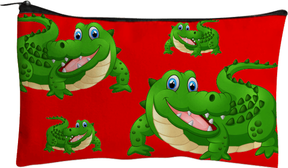 Crazy Croc Jumbo Pencil Case - fungear.com.au