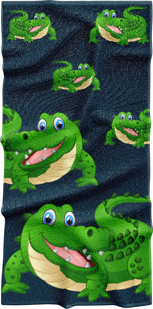 Crazy Croc Towels - fungear.com.au