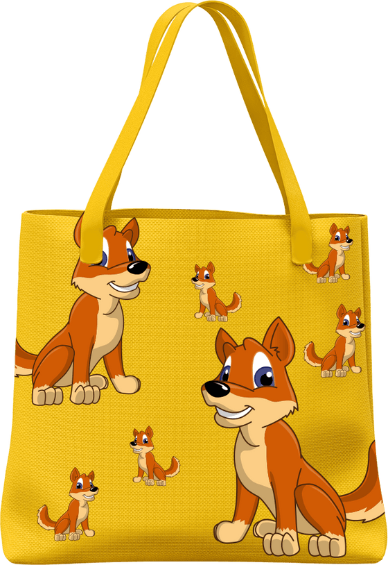 Daft Dingo Tote Bag - fungear.com.au