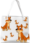 Daft Dingo Tote Bag - fungear.com.au