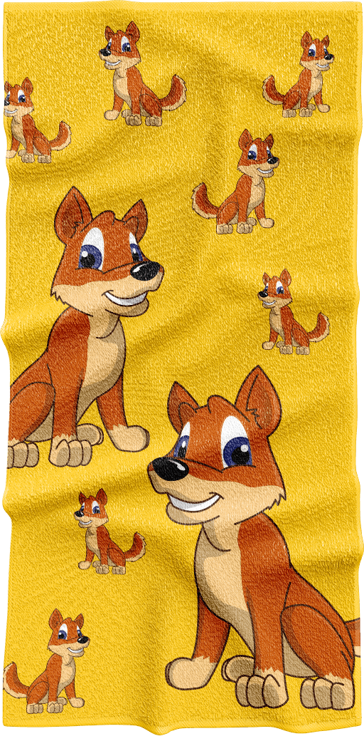 Daft Dingo Towels - fungear.com.au
