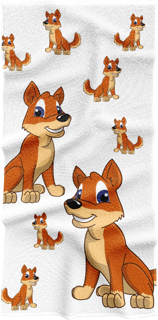 Daft Dingo Towels - fungear.com.au