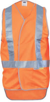 Day/Night Cross Back Safety Vests with Tail - kustomteamwear.com