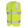 Day/Night Safety Vest with Hoop & Shoulder Generic R/Tape - kustomteamwear.com