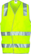Day/Night Side Panel Safety Vest with Generic R/Tape - kustomteamwear.com