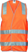 Day/Night Side Panel Safety Vest with Generic R/Tape - kustomteamwear.com