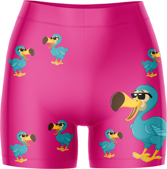 Dior Dodo Ladies Gym Shorts - fungear.com.au