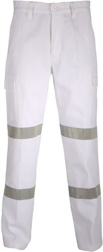 DOUBLE HOOPS TAPED CARGO PANTS - kustomteamwear.com