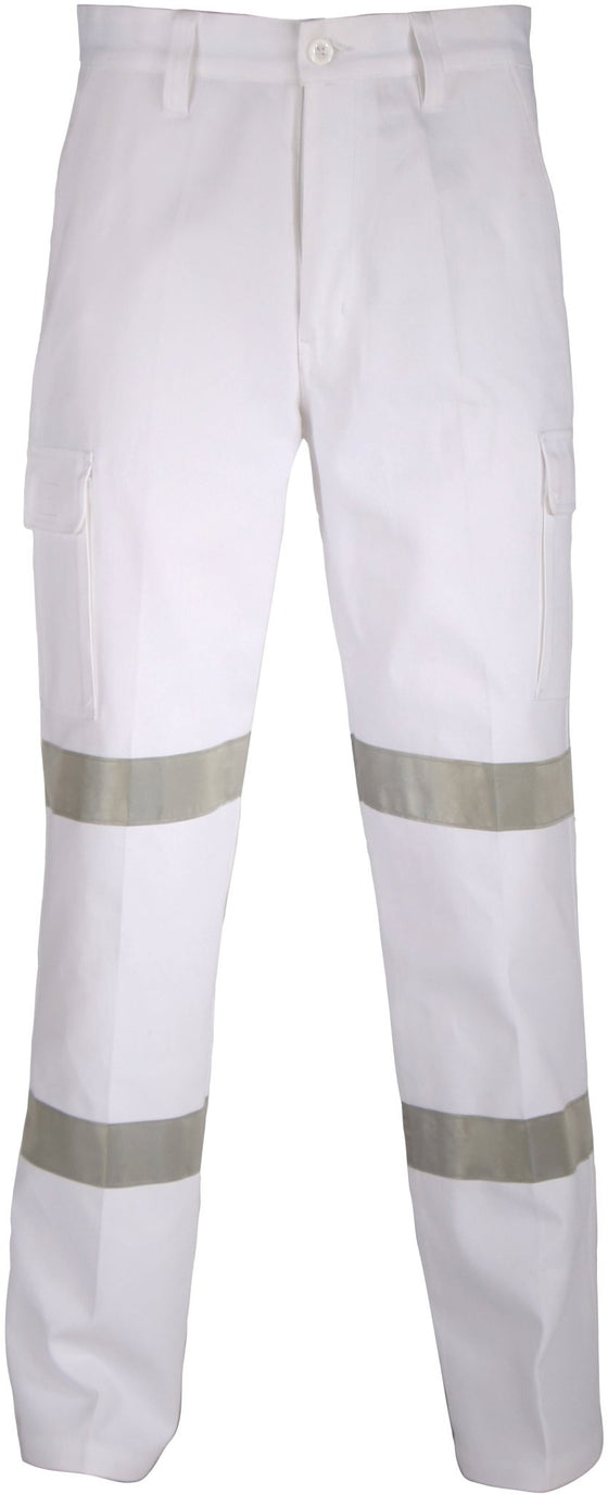 DOUBLE HOOPS TAPED CARGO PANTS - kustomteamwear.com