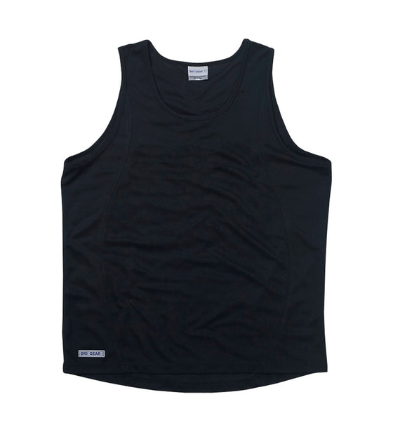 Dri Gear Plain Singlet - Mens - kustomteamwear.com