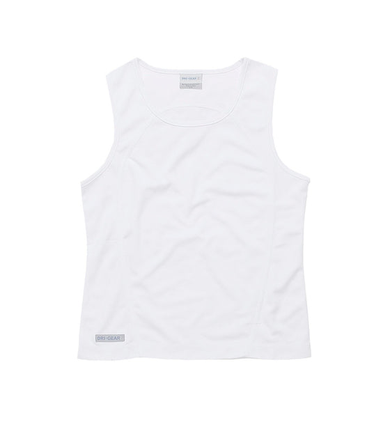 Dri Gear Plain Singlet - Womens - kustomteamwear.com