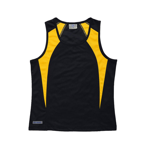 Dri Gear Spliced Zenith Singlet - Womens - kustomteamwear.com