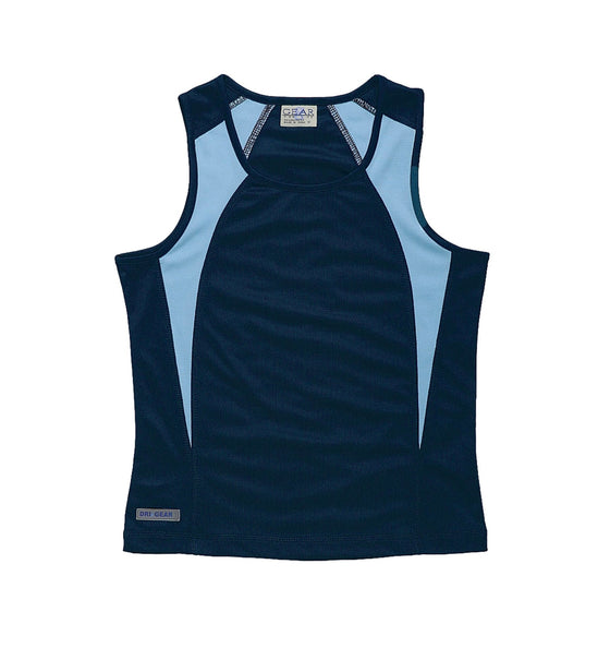 Dri Gear Spliced Zenith Singlet - Womens - kustomteamwear.com