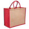 Eco Jute Tote with wide gusset - kustomteamwear.com