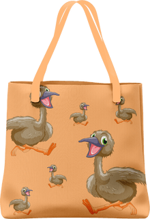  Effie Emu Tote Bag - fungear.com.au