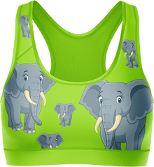  Ellie Elephant Crop Top - fungear.com.au