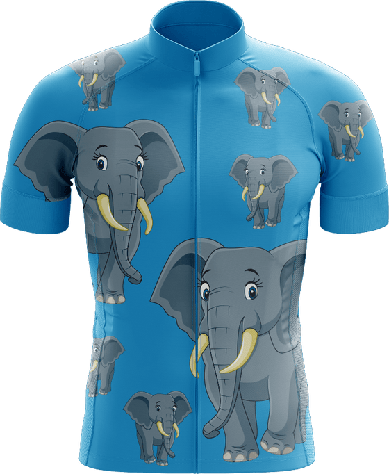 Ellie Elephant Cycling Jerseys - fungear.com.au