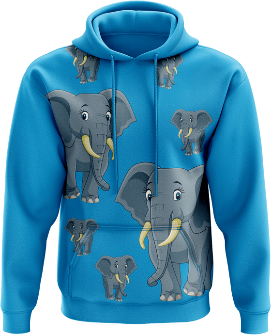 Ellie Elephant Hoodies - fungear.com.au