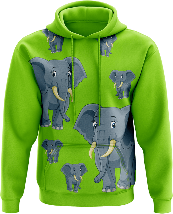 Ellie Elephant Hoodies - fungear.com.au