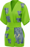 Ellie Elephant Kimono - fungear.com.au