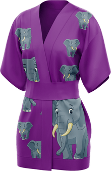  Ellie Elephant Kimono - fungear.com.au