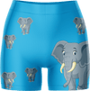 Ellie Elephant Ladies Gym Shorts - fungear.com.au