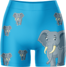  Ellie Elephant Ladies Gym Shorts - fungear.com.au