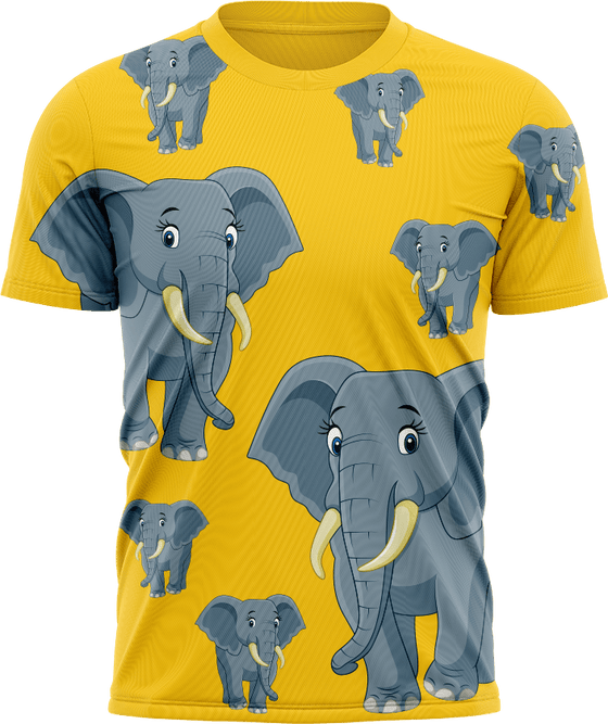 Ellie Elephant T shirts - fungear.com.au