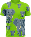 Ellie Elephant T shirts - fungear.com.au