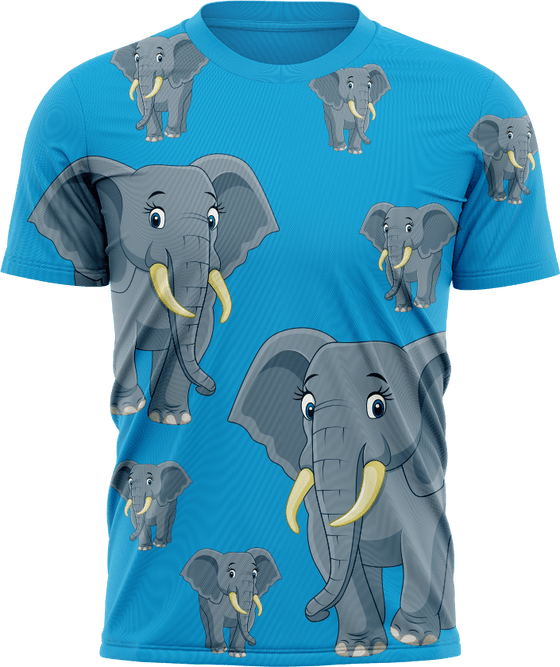 Ellie Elephant T shirts - fungear.com.au