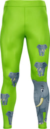 Ellie Elephant Tights 3/4 or full length - kustomteamwear.com