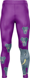 Ellie Elephant Tights 3/4 or full length - kustomteamwear.com