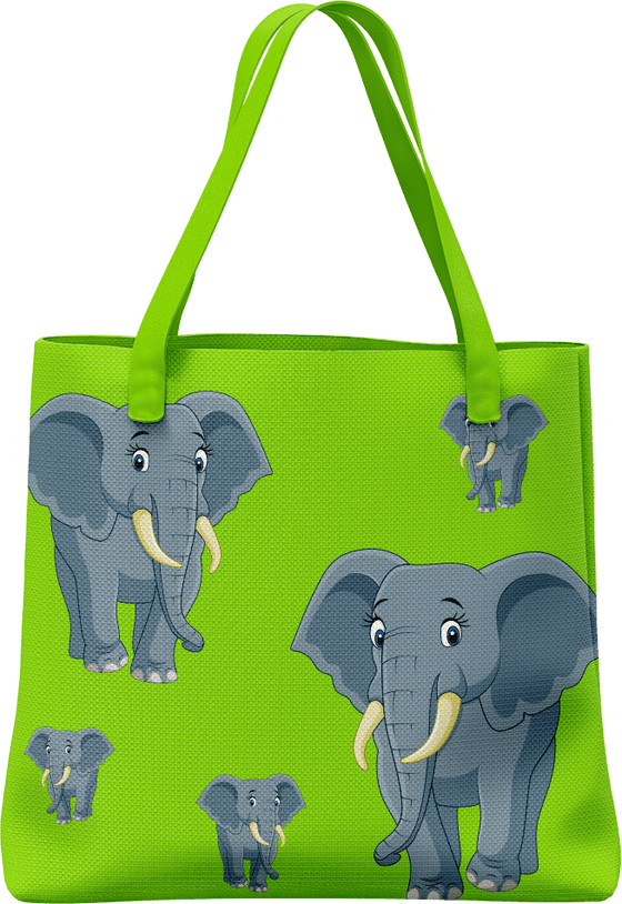 Ellie Elephant Tote Bag - fungear.com.au