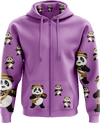 Explorer Panda Full Zip Hoodies Jacket - fungear.com.au