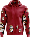 Explorer Panda Full Zip Hoodies Jacket - fungear.com.au