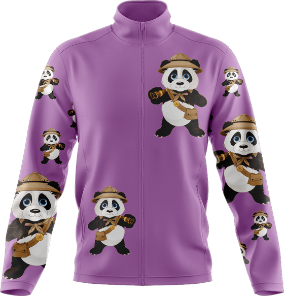 Explorer Panda Full Zip Track Jacket - fungear.com.au