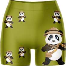  Explorer Panda Ladies Gym Shorts - fungear.com.au