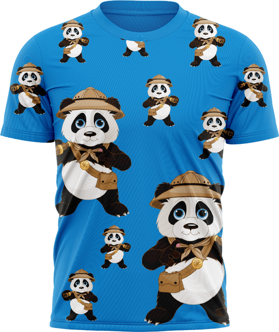 Explorer Panda T shirts - fungear.com.au