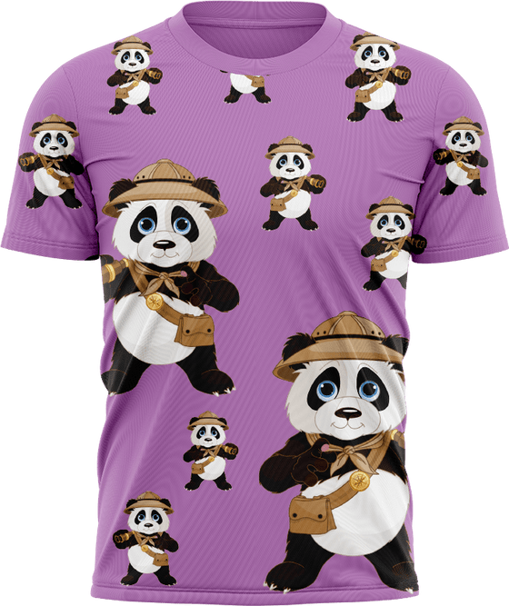 Explorer Panda T shirts - fungear.com.au