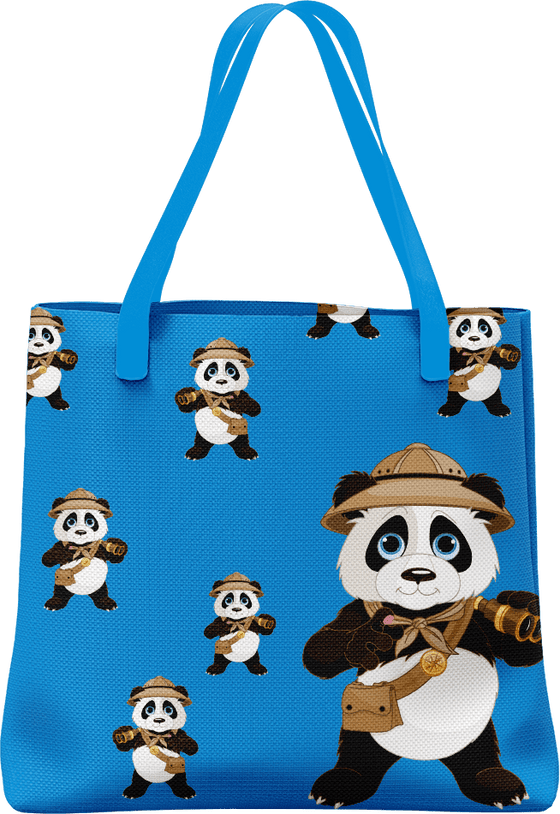 Explorer Panda Tote Bag - fungear.com.au