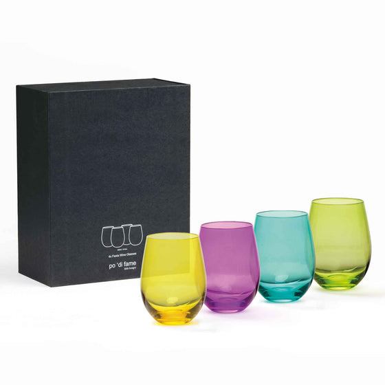 Festa Wine Glass Set - kustomteamwear.com