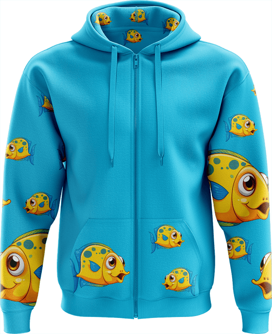 Fish out of Water Full Zip Hoodies Jacket - fungear.com.au