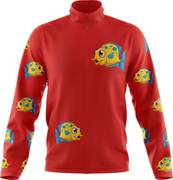Fish Out Of Water Full Zip Track Jacket - fungear.com.au