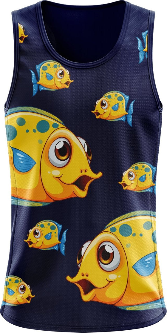 Fish Out Of Water Singlets - kustomteamwear.com