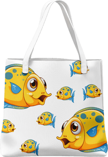  Fish Out Of Water Tote Bag - fungear.com.au