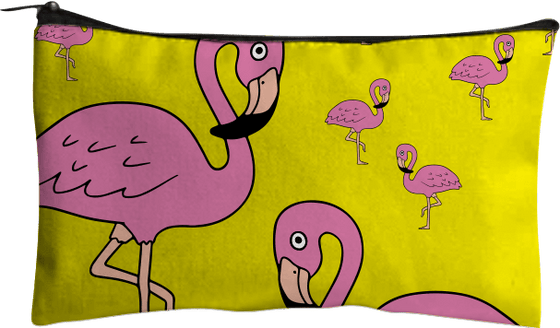 Flamingo Jumbo Pencil Case - fungear.com.au