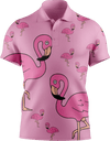 Flamingo Men's Short Sleeve Polo - fungear.com.au