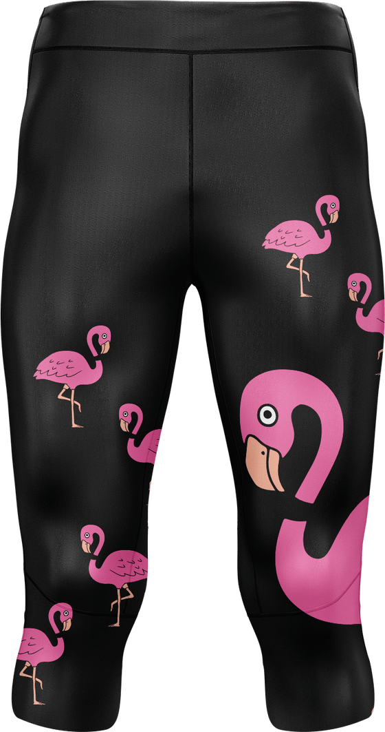 Flamingo tights 3/4 or full length - fungear.com.au