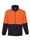 FULL ZIP HI VIS POLAR FLEECE - kustomteamwear.com